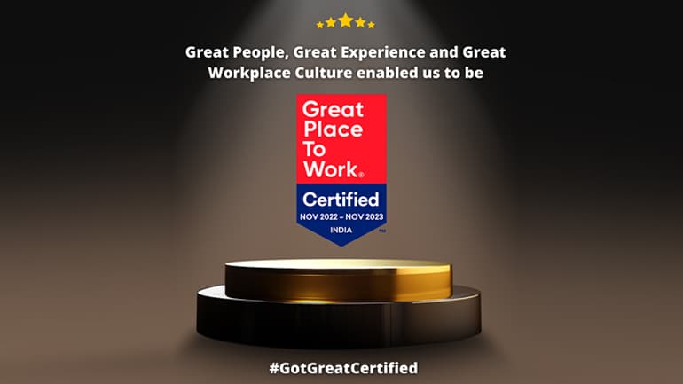 Great Place to Work® Certified™ in India